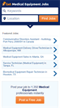 Mobile Screenshot of getmedicalequipmentjobs.com